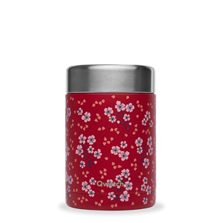 Qwetch Boite repas isotherme hanami rouge 600ml - 10560